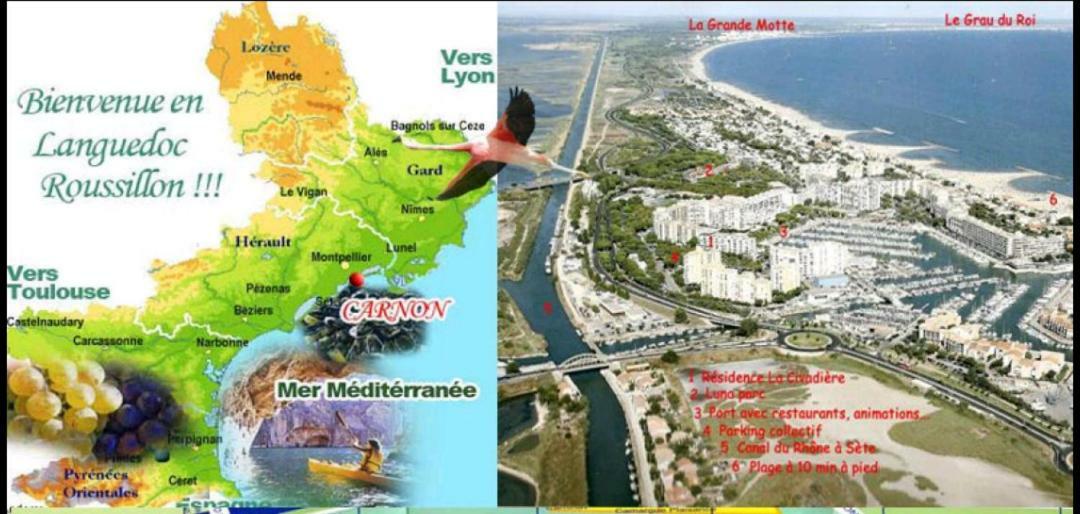 Casa de Férias Hélène-suite Junior Montpellier Sud-piscine Privé-à 2min Des Plages