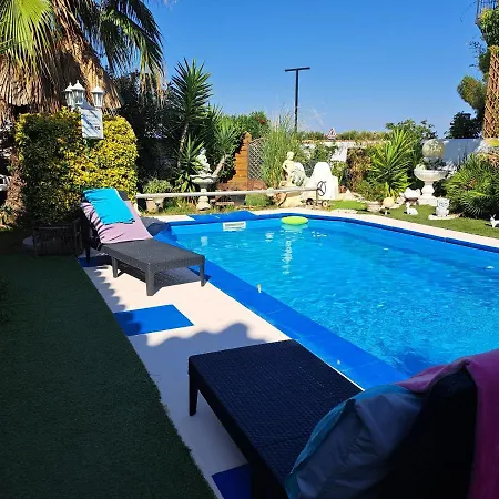VILLA HÉLÈNE-SUITE Junior MONTPELLIER SUD-PISCINE PRIVÉ-À 2MIN DES PLAGES Pérols Exterior foto